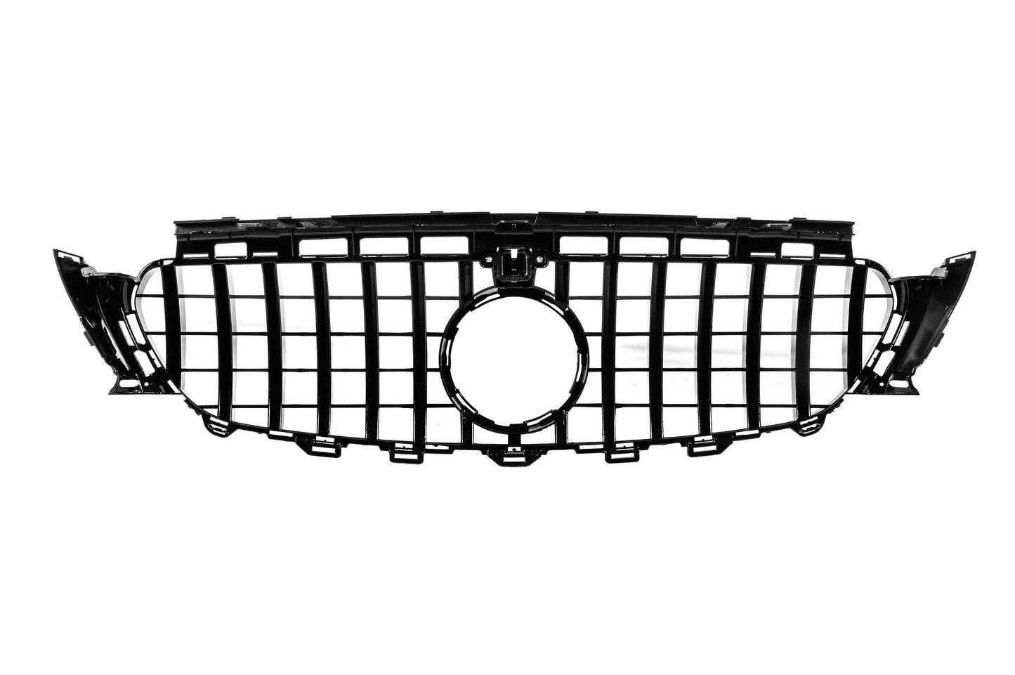 Front Grille GT Panamericana Black (for Avantgarde/AMG-Line/E43 AMG/E53 AMG 2016-2020) for Mercedes E-сlass W213 2016-2023 - image 6