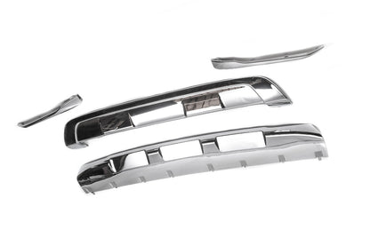Front and Rear Bumper Extensions (2 pcs) for BMW X1 F48 2015-2022 - image 5