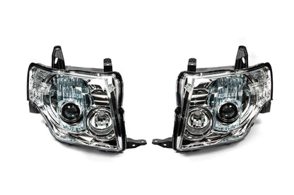 Front Headlights OEM (2 pcs) for Mitsubishi Pajero Wagon IV 2006-2021 - image 2