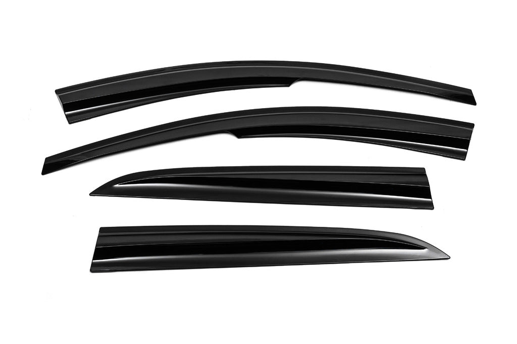 Window Deflectors (4 pcs, Sunplex Sport) for Opel Mokka 2012-2021 - image 4
