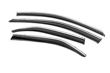 Window Deflectors with Chrome Trim Niken Luxury (2011-2018 EU / 2011-2014 USA, 4 pcs) for Toyota Camry 2011-2018 - image 2