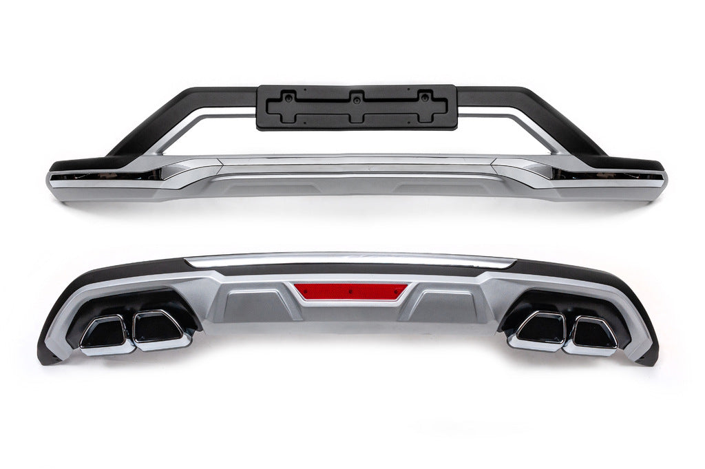 Front and Rear Bumper Extensions 2019+ (2 pcs) for Hyundai Tucson TL 2016-2021 - image 3