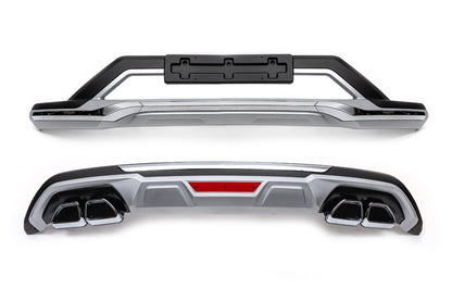 Front and Rear Bumper Extensions 2019+ (2 pcs) for Hyundai Tucson TL 2016-2021 - image 3