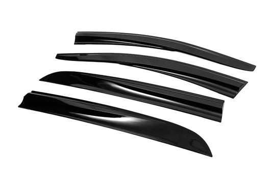 Window Deflectors (4 pcs, Sunplex Sport) for Opel Corsa D 2007-2014 - image 2