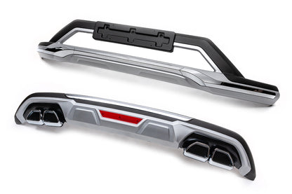 Front and Rear Bumper Extensions 2019+ (2 pcs) for Hyundai Tucson TL 2016-2021 - image 5
