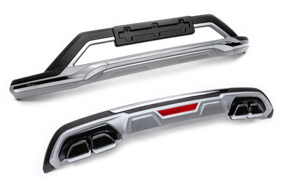 Front and Rear Bumper Extensions 2019+ (2 pcs) for Hyundai Tucson TL 2016-2021 - image 6