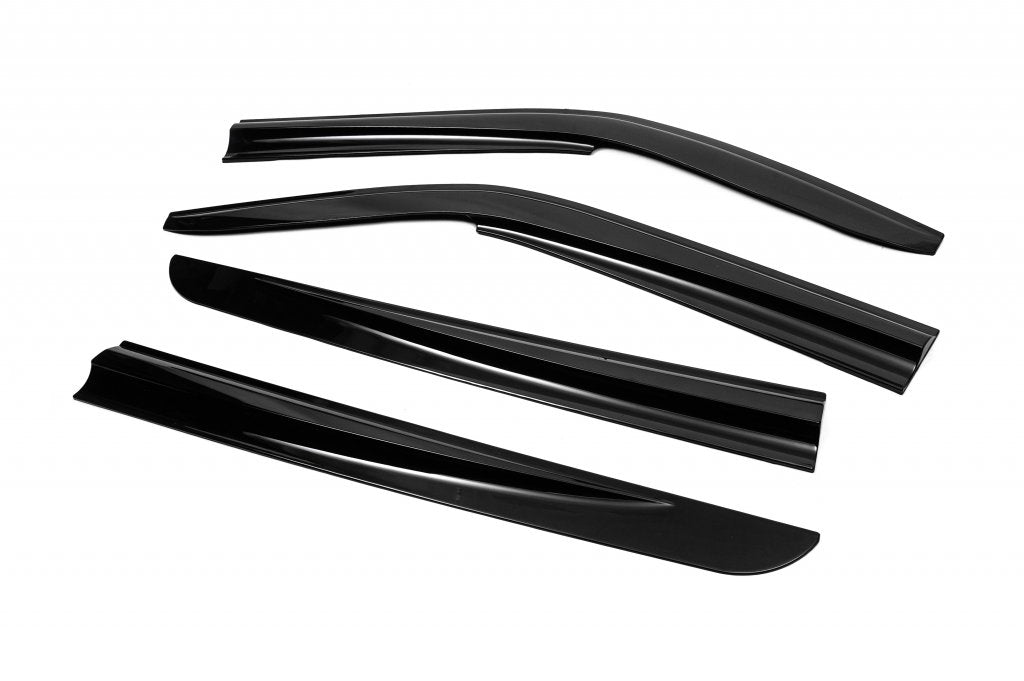 Window Deflectors (4 pcs, Sunplex Sport) for Volkswagen T5 Caravelle 2004-2010 - image 4