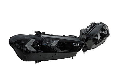 Front Headlights Facelift Black Shadow Line (bumper replacement required) for BMW X5 G05 2019–2026 - image 2