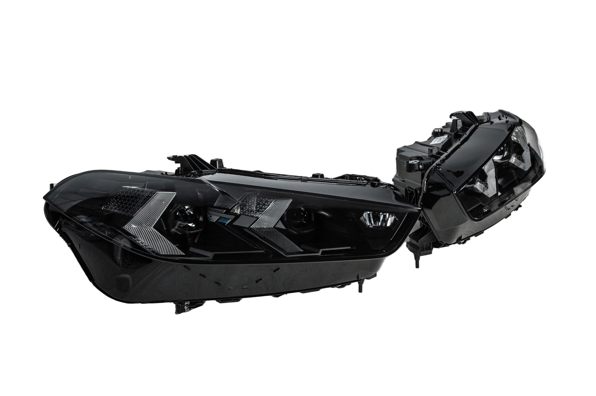 Front Headlights Facelift Black Shadow Line (bumper replacement required) for BMW X5 G05 2019- - image 2