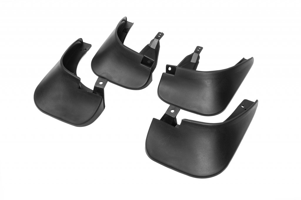 Premium Mud Flaps (4 pcs) for Hyundai Tucson JM 2004- - image 1