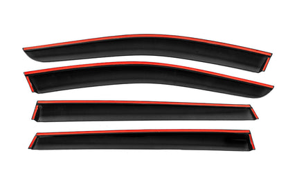 Window Deflectors with Chrome Trim Niken Luxury (4 pcs) for Volkswagen ID.6 2021- - image 7