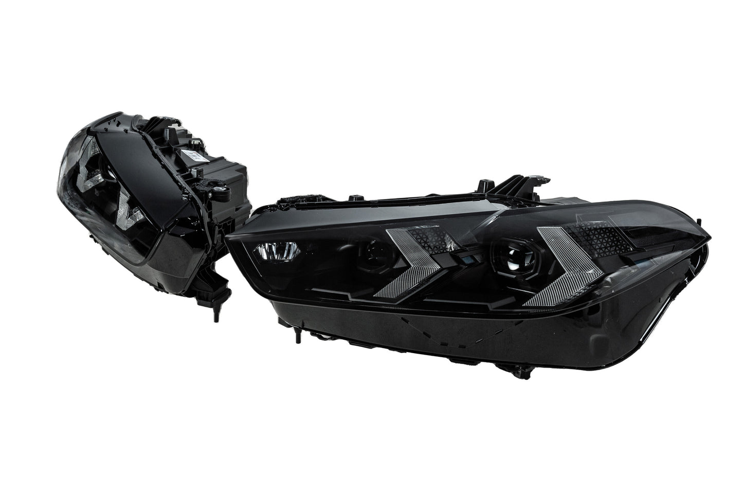 Front Headlights Facelift Black Shadow Line (bumper replacement required) for BMW X5 G05 2019- - image 3