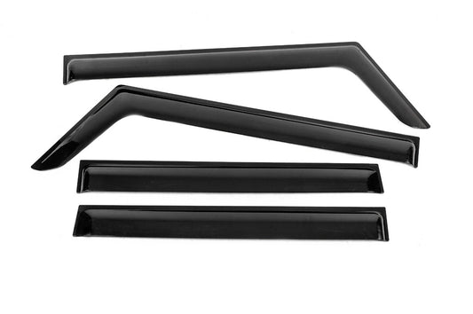 Window Deflectors Niken Luxury (4 pcs) for Suzuki Jimny 2018- - image 1