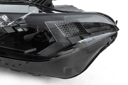 Front Headlights Facelift Black Shadow Line (bumper replacement required) for BMW X5 G05 2019- - image 4