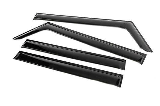 Window Deflectors Niken Luxury (4 pcs) for Suzuki Jimny 2018- - image 2