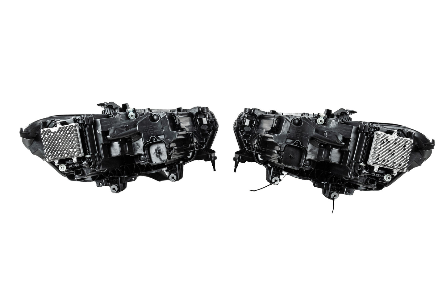 Front Headlights Facelift Black Shadow Line (bumper replacement required) for BMW X5 G05 2019- - image 5