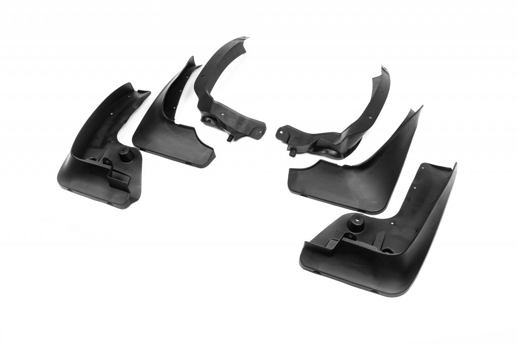 Original Premium Mud Flaps for F07 (4 pcs) for BMW 5 Series F-10/11/07 2010-2016 - image 1