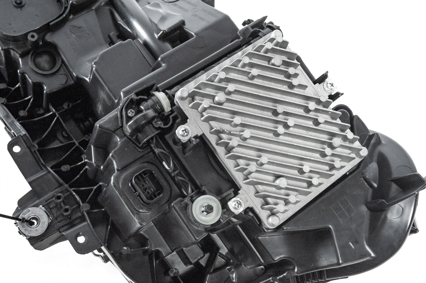 Front Headlights Facelift Black Shadow Line (bumper replacement required) for BMW X5 G05 2019- - image 7