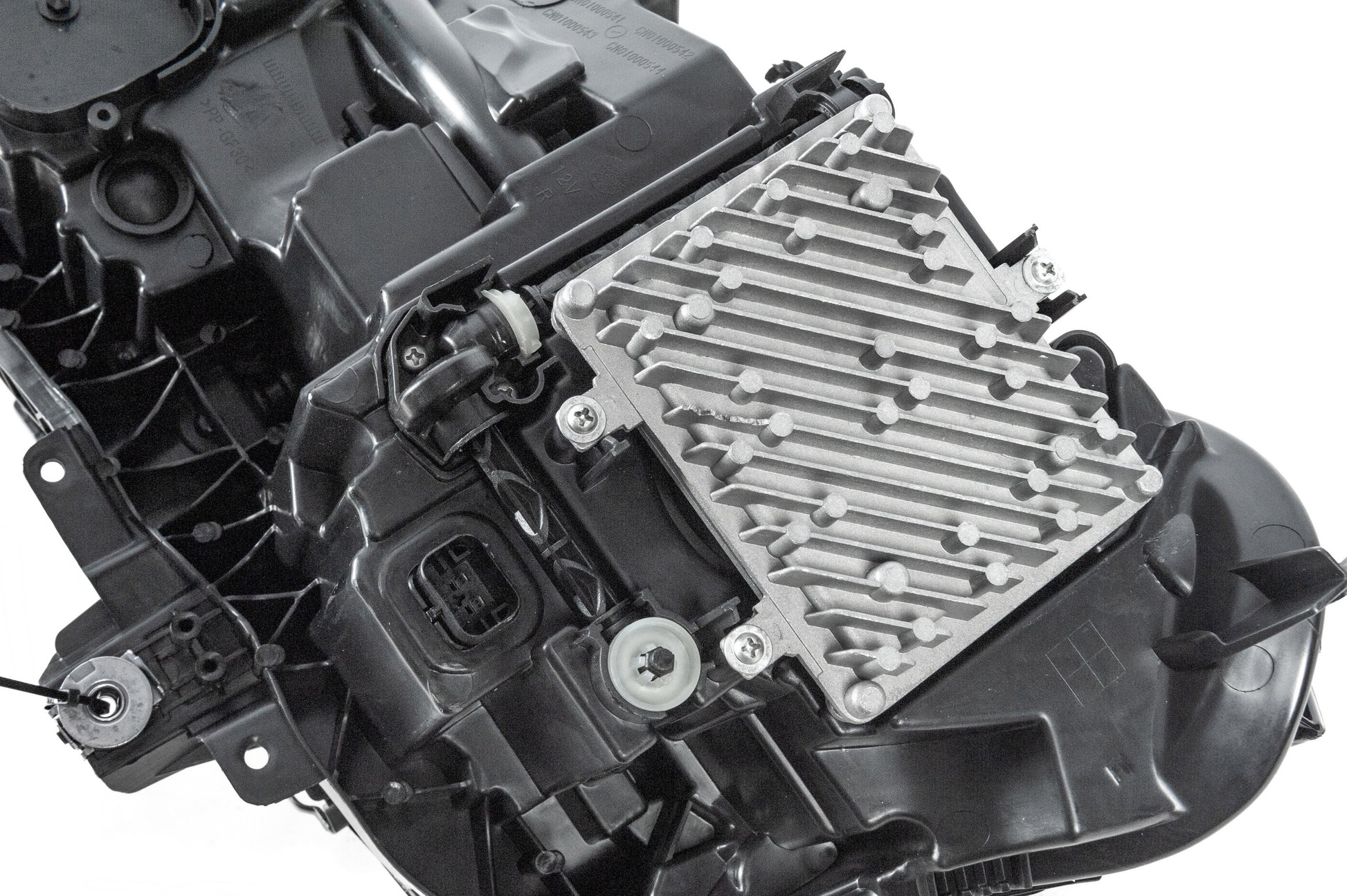 Front Headlights Facelift Black Shadow Line (bumper replacement required) for BMW X5 G05 2019- - image 7