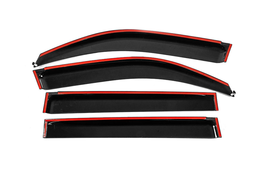 Window Deflectors Niken Luxury (4 pcs) for Toyota Land Cruiser 200 2007-2021 - image 3