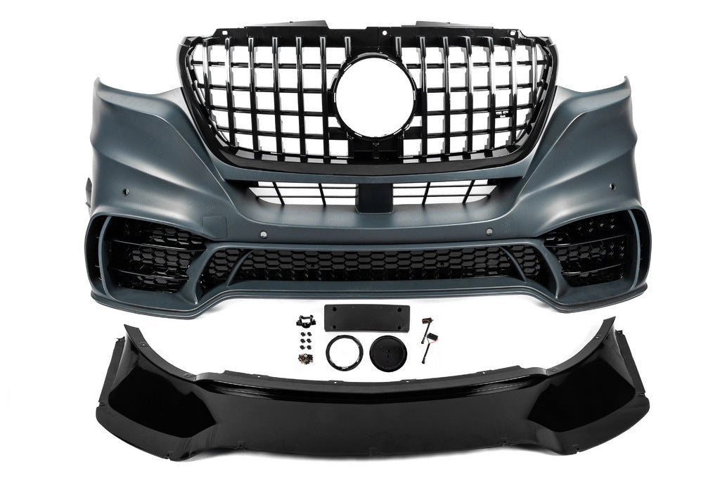 Front Bumper with Grille V2 (AMG) for Mercedes Sprinter W907/W910 2018- - image 8