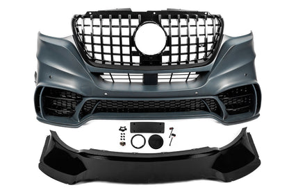 Front Bumper with Grille V2 (AMG) for Mercedes Sprinter W907/W910 2018- - image 8