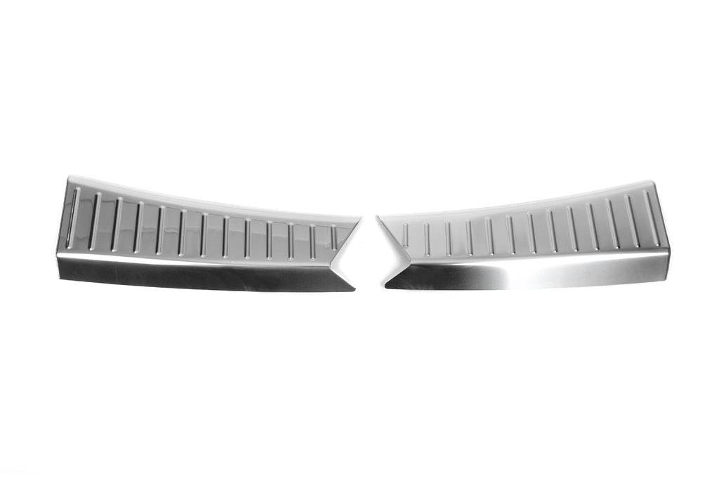 Cover on the threshold of the trunk 2013-2016 (2 parts, stainless steel) for Ford Kuga/Escape 2013-2019 - Reelken Auto