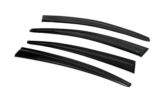 Visors SD (4 pcs, EU, Sunplex Sport) for Volkswagen Passat B7 2012-2015 - Reelken Auto