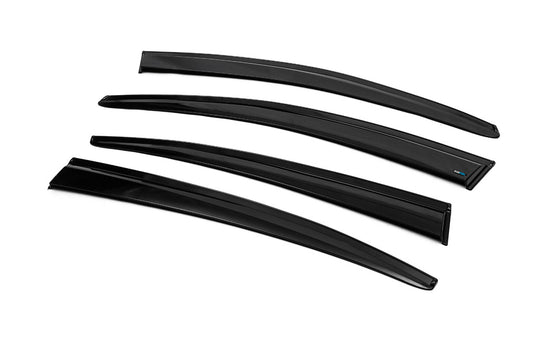Window Deflectors SD (4pcs, EU, Sunplex Sport) for Volkswagen Passat B7 2012-2015 - image 2