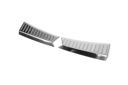 Cover on the threshold of the trunk 2013-2016 (2 parts, stainless steel) for Ford Kuga/Escape 2013-2019 - Reelken Auto