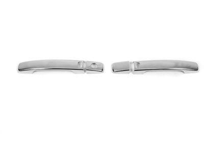 Covers for handles (2 pcs, stainless steel) for Nissan Pathfinder R51 2005-2014 - image 7