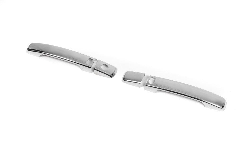 Covers for handles (2 pcs, stainless steel) for Nissan Pathfinder R51 2005-2014 - image 8