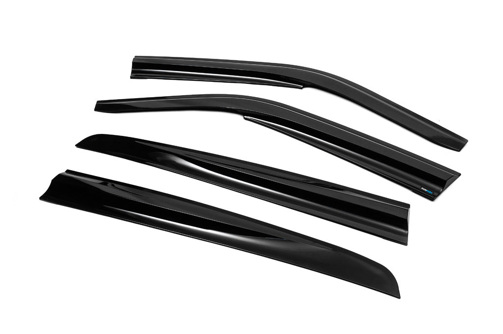 Window Deflectors (4 pcs, Sunplex Sport) for Volkswagen Golf 3 1991-2001 - image 5