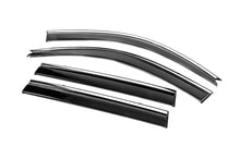Window Deflectors with Chrome Trim Niken Luxury (4 pcs) for Lexus GX470 2002-2009 - image 2