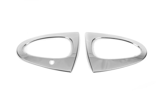 Door handle trims (2 pcs, stainless steel) for Smart 2007-2014 - image 2