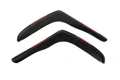 In-channel window deflectors (Esa, 2 pcs) for Opel Vivaro 2015-2019 - image 1