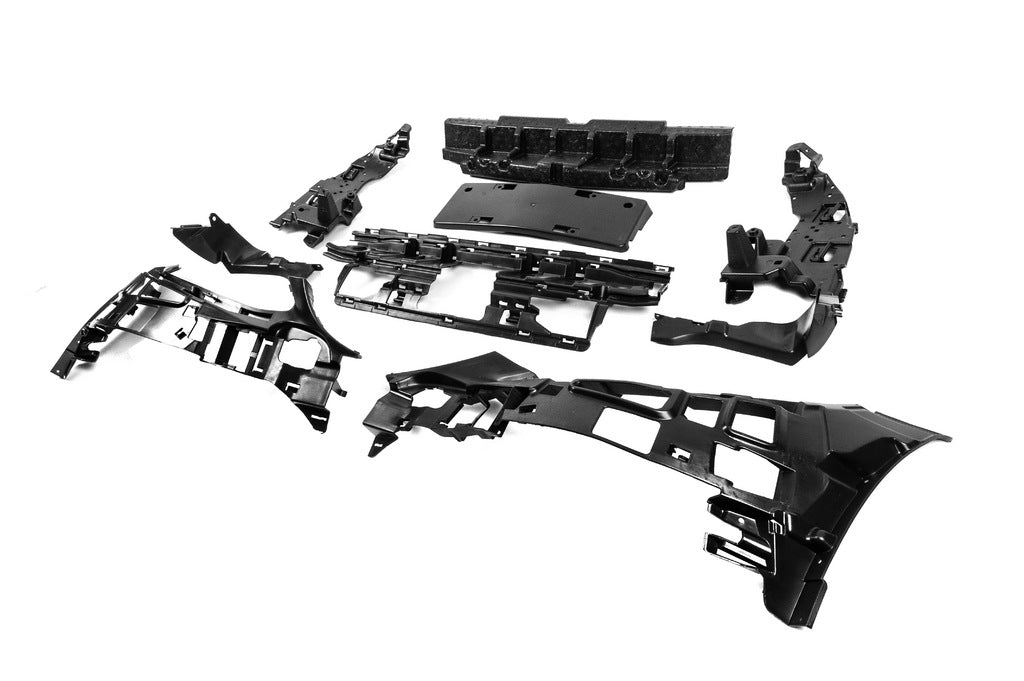 Body kit with diffuser (AMG C63-design 2018-2021) for Mercedes C-сlass W205 2014-2021 - image 18