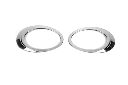 Fog Light Trims 2008-2011 (2 pcs, stainless steel) for Renault Megane III 2009-2016 - image 2