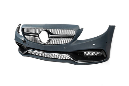 Body kit with full rear bumper (AMG C63-designs 2014-2018) for Mercedes C-сlass W205 2014-2021 - image 7