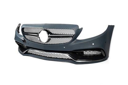 Body kit with diffuser for Coupe (AMG C63-designs 2014-2018) for Mercedes C-class W205 2014-2021 - image 4