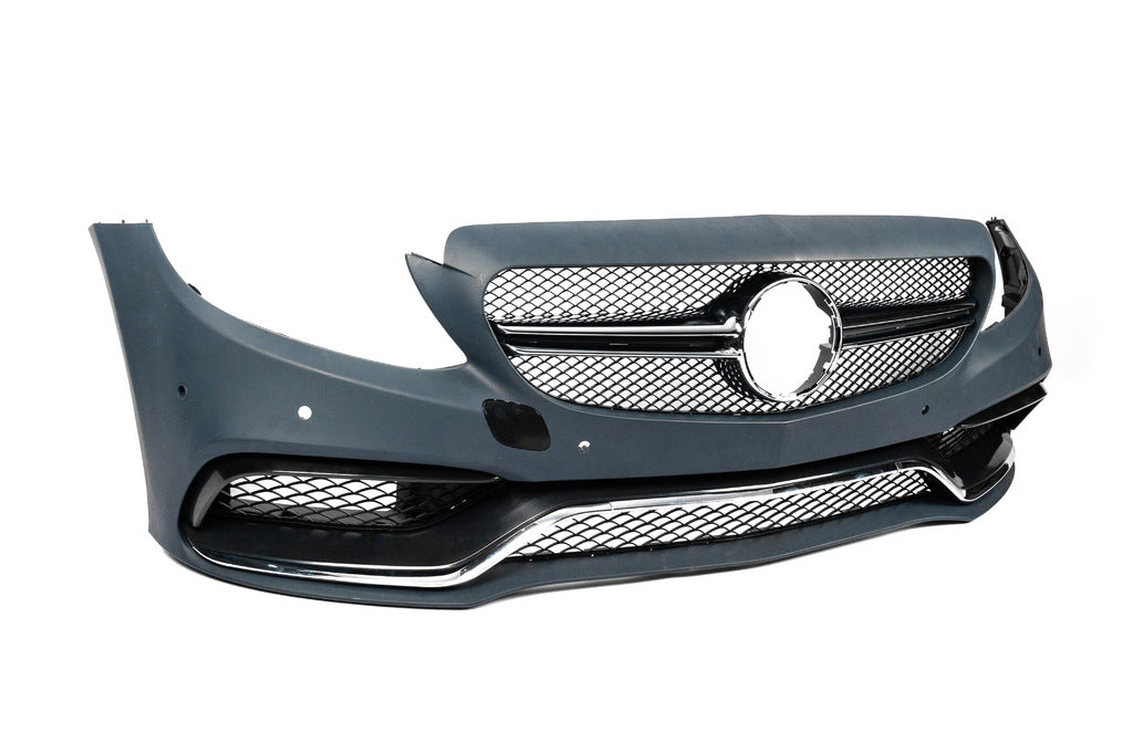 Body kit with full rear bumper (AMG C63-designs 2014-2018) for Mercedes C-сlass W205 2014-2021 - image 8