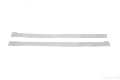 Mouldings for sliding door (2 pcs, stainless steel) for Volkswagen Caddy 2004-2010 - image 4