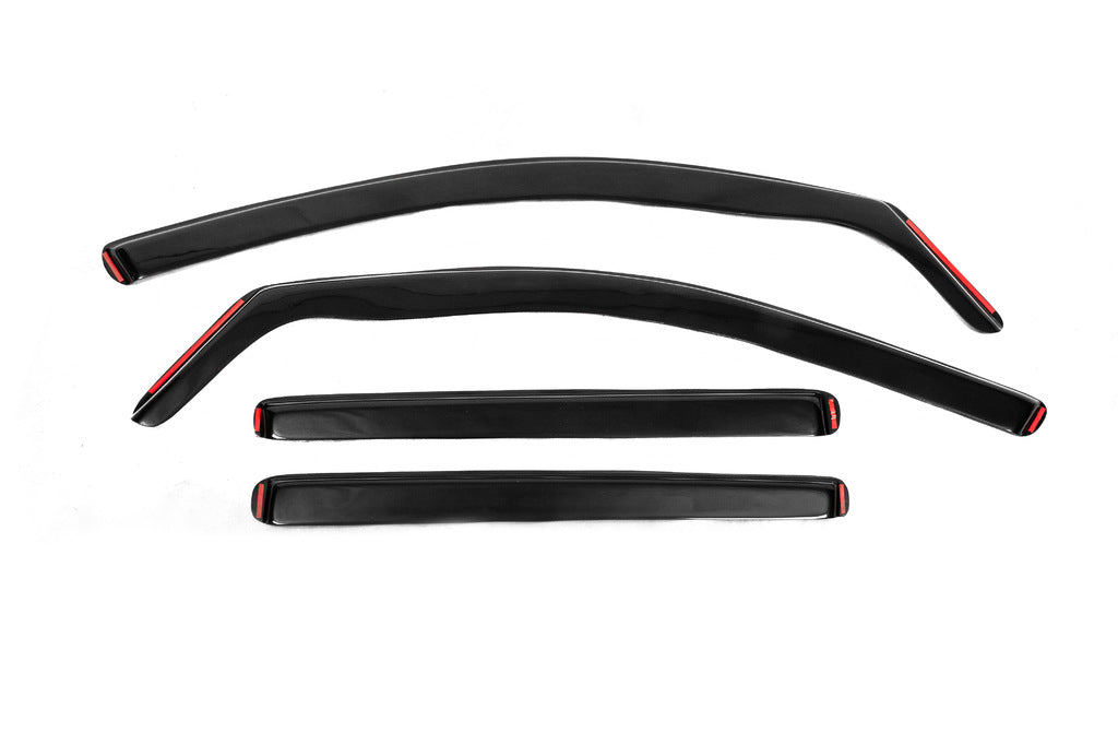 In-channel window deflectors (Esa, 4 pcs) for Volkswagen Tiguan 2016-2023 - image 1