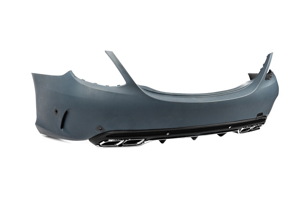 Body kit with full rear bumper (AMG C63-designs 2014-2018) for Mercedes C-сlass W205 2014-2021 - image 11