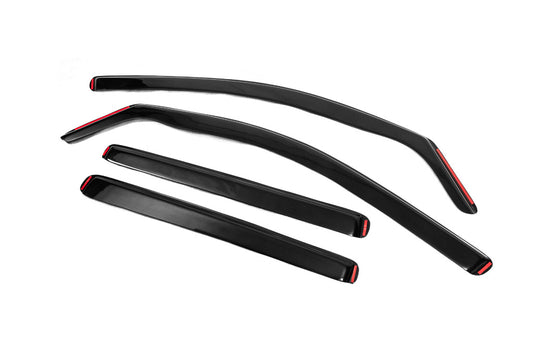 In-channel window deflectors (Esa, 4 pcs) for Volkswagen Tiguan 2016-2023 - image 2