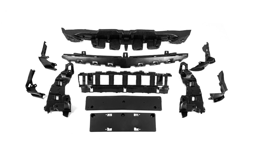 Body kit with full rear bumper (AMG C63-designs 2014-2018) for Mercedes C-сlass W205 2014-2021 - image 12