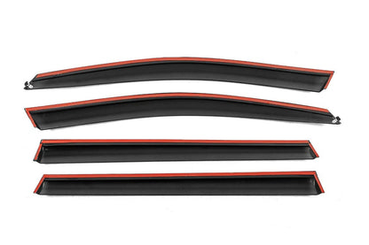 Window Deflectors with Chrome Trim Niken Luxury (SW, 4 pcs) for Skoda Octavia IV A8 2020- - image 6