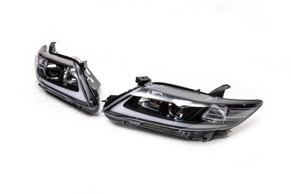 LED headlights (restyling, 2 pcs.) for Toyota Camry 2006-2011 - Reelken Auto