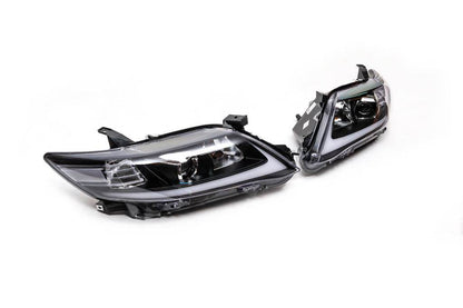 LED headlights (restyling, 2 pcs.) for Toyota Camry 2006-2011 - Reelken Auto