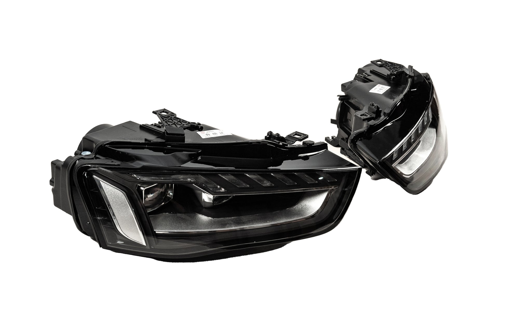 Front Headlights FullLed (2012-2015, Halogen to LED, 2 pcs) for Audi A4 B8 2007-2015 - image 3